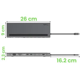 Belkin CONNECT USB-C 11-in-1 Multiport-Dock INC004btSGY