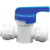 ich-zapfe Absperrhahn mit geradem Verbinder 3/8 Zoll