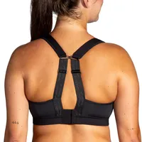 Brooks Damen Drive Convertible Run 2.0 Sports Bra, Schwarz,
