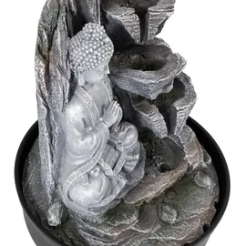 Lemodo Zimmerbrunnen Buddha (Motiv Anjali-Mudra)