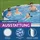BESTWAY Steel Pro Max Frame Pool Set 427 x 107 cm lichtgrau inkl. Filterpumpe + Zubehör