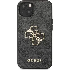 GUESS iPhone 13 Hardcase 4G Big Metal Logo grau