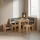 livinity® Esszimmer-Eckbank, Tiberio, Sandeiche, 41.5 x 76.6 cm