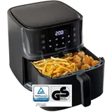 sommertal Heißluftfritteuse HF760 7,6L schwarz