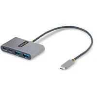 Startech StarTech.com 4-Port USB-C Hub mit Power Delivery Pass-Through - 2x USB-A + 2x USB-C - 5 Gbit/s - 30cm Kabel - Tragbarer USB-C Mini Hub - USB 3.0 - USB-C Splitter/Verteiler (5G2A2CPDB-USB-C-HUB)