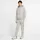 Nike Sportswear Club French Terry Kapuzenjacke dark grey heather/matte silver XL