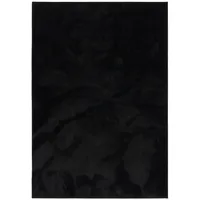 Pergamon Luxus Super Soft Hochflor Langflor Teppich Melia Schwarz,