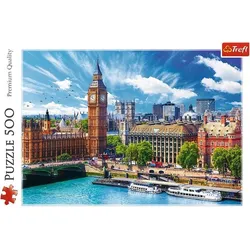 Trefl - Puzzle - Sonniger Tag in London, 500 Teile