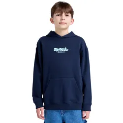Hoodie ELEMENT "Whats Up", Kinder, Gr. 10(140-148cm), blau (eclipse navy), [Hauptstoff] 70% Baumwolle, 30% Baumwolle, Sweatshirts