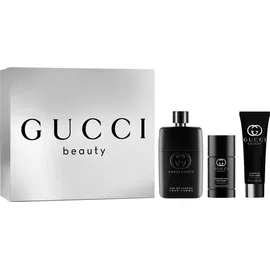 GUCCI Guilty Pour Homme Eau de Parfum 90 ml + Deo Stick 75 ml + Shower Gel 50 ml Geschenkset