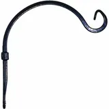 Siena Garden J58102 Wandhaken Metall Schwarz