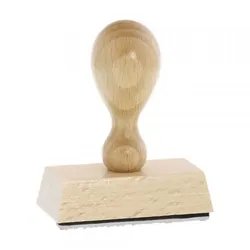 Holzstempel "Hasen Post" (30x60 mm)