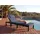 MCW MCW-A51 Premium Sonnenliege 198 x 60 x 71 cm anthrazit/grau inkl. Kissen