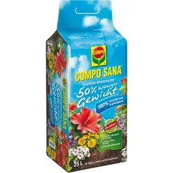 Blumenerde, 50% weni.ger Gewicht, 40 Liter
