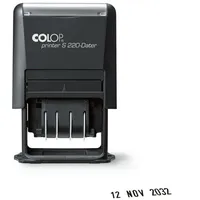 Colop Datumstempel Printer S 220N selbstfärbend schwarz ohne Logo,
