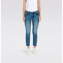 MAC Jeans MAC Damen Hose Rich Slim Chic Authentic Light 0389L575590 D415*, Größe:W34/L26, Farbe:D415 Authentic Indigo Used - 34W