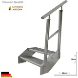 Kaminbau Mierzwa Premium Treppe 38 cm 800 mm Verzinkt