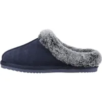 Hush Puppies Amara Suede Damen Navy Hausschuhe, navy, 37 EU - 37 EU