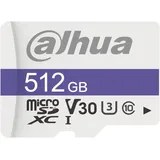 Dahua 512GB C100 microSD - Geheugenkaart - Micro SD - SDXC - V30 - 95 MB/s 512 GB, microSDXC, U3, UHS-I), Speicherkarte