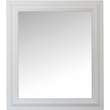 Myflair Möbel & Accessoires Wandspiegel »Asil«, II", weiß, rechteckig, Rahmen mit Antik-Finish, Spiegel mit Facettenschliff, weiß