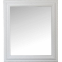 Myflair Möbel & Accessoires Wandspiegel »Asil«, II", weiß, rechteckig, Rahmen mit Antik-Finish, Spiegel mit Facettenschliff, weiß