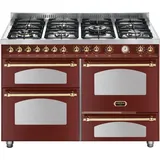 Lofra RR126SMFET + MF / 2AEO Range Cooker (Kochherd) Elektro Gaskochfeld Burgund