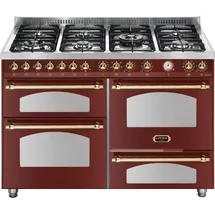 Lofra RR126SMFET + MF / 2AEO Range Cooker (Kochherd) Elektro Gaskochfeld Burgund