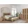 JV Möbel Schlafzimmer-Set 140 x 200 cm Braun