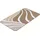 KLEINE WOLKE Badteppich Flame Taupe 120 x 70 cm