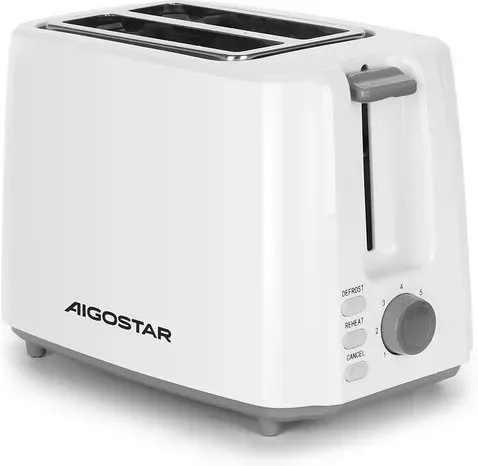 Aigostar Toaster 750 W Weiß VDE