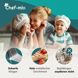 chef-mix TM21 Ersatzmesser inkl. Dichtring