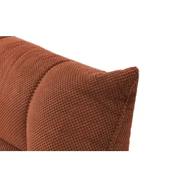 Sofa.de Relaxsessel Tokyo Kunstleder 87 x 91 x 106 cm Rot mit Relaxfunktion