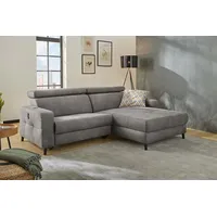 Jockenhöfer Gruppe Ecksofa »Doppio L-Form mit elektromotorischer Relaxfunktion und«,