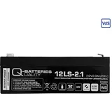 Quality Batteries Q-Batteries 12LS-2.1 12V 2,1Ah Blei-Vlies Akku AGM VRLA VRLA mit VdS