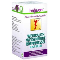 Hafesan Handelsgesellschaft mbH Hafesan Weihrauch Weidenrinde + Brennnessel Kapseln,
