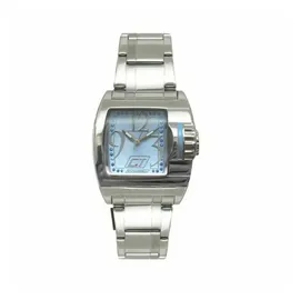 CHRONOTECH Damenuhr Chronotech CC7042B-06M (Ø 30 mm) - Silber