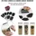 luxuskollektion Müsli-Behälter Set 6-teilig 4L Transparent
