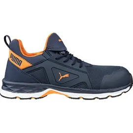 Puma Safety Puma Sicherheitshalbschuh CHASE Blue/Orange Low S1P ESD Gr. 39