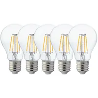 V-Tac 5x 8W E27 Filament LED Leuchtmittel Birne Lampe