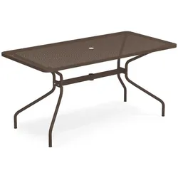 Emu Cambi Tisch, 160 x 80 cm, indischbraun