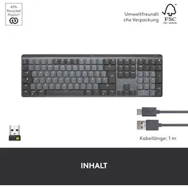 Logitech MX Mechanical Mechanischer Switch DE