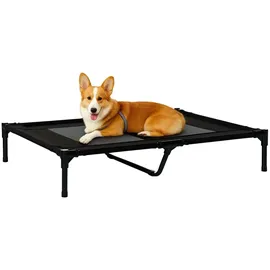 PawHut Hundesofa 92 x 76 cm schwarz