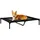PawHut Hundesofa 92 x 76 cm schwarz