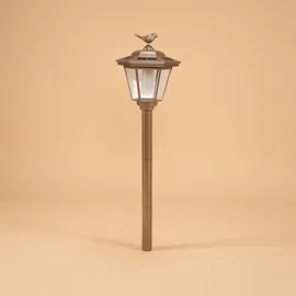 esotec Solar Standleuchte Tivoli, warmweiß, 68 cm, kupferfarben