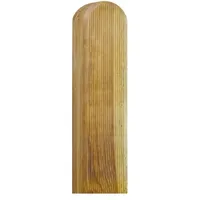 osmo holz OSMO Pfosten - Kiefer geriffelt mit Kopfrundung Anthrazit 1100 mm