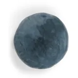 Essenza Mads Furry Dekokissen Ø 45 cm Blau