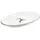 Gmundner Platte oval mit Fahne 21 x 14 cm