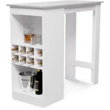 Blumfeldt Bartisch 110 x 75 x 110 cm Weiß