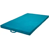 Velinda Klappmatratze Faltmatratze Gästebett Campingmatratze Reisematratze 120x200x10cm (Farbe: blau)