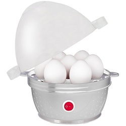 SLABO Eierkocher Elektrischer Eierkocher 1 Ei – 7 Eier, Eierstecher, BPA Frei – WEIẞ, Anzahl Eier: 7 St. weiß